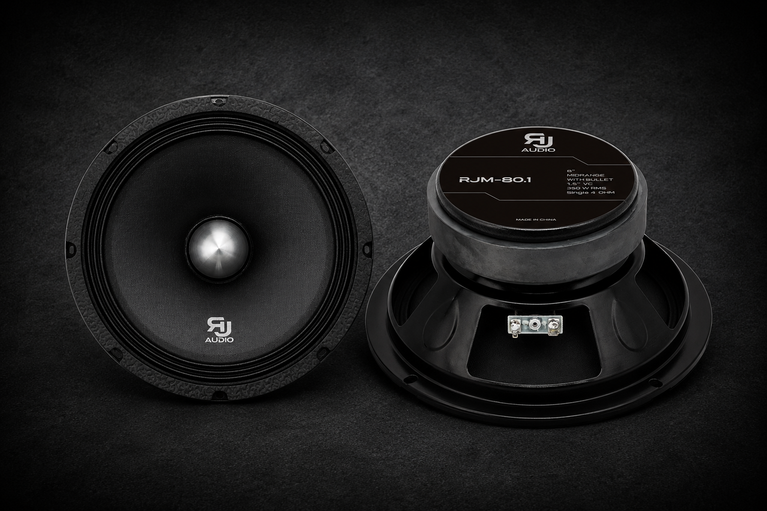 RJ Audio RJ-M80.1 (La paire) - 180wrms