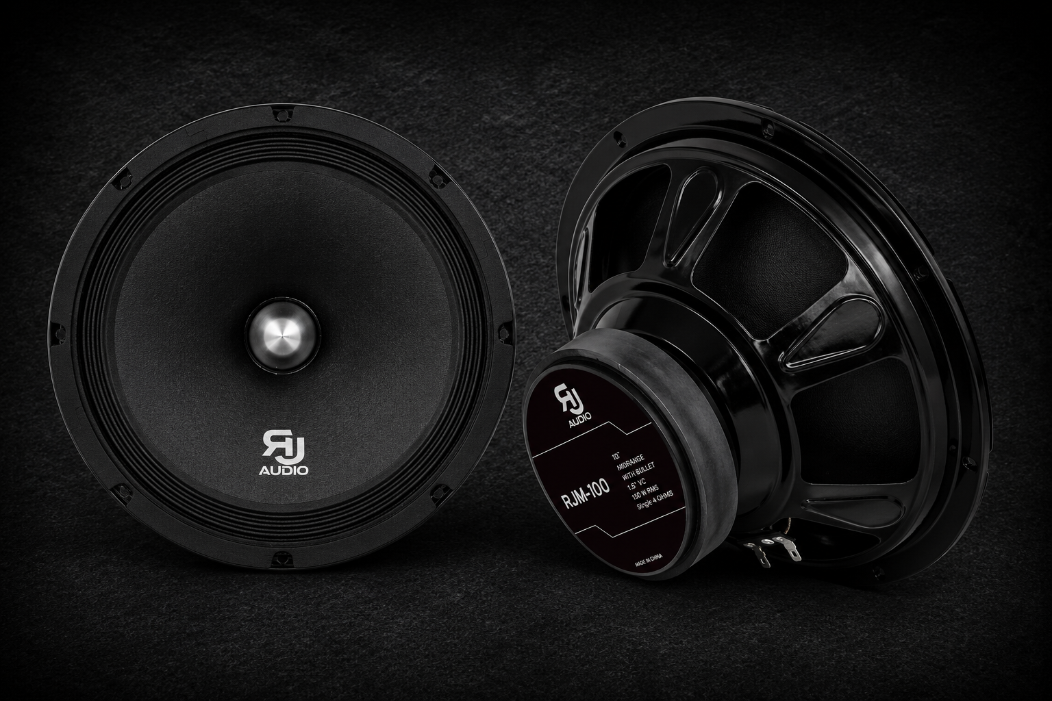 RJ Audio RJ-M10.0 (La paire) - 175wrms