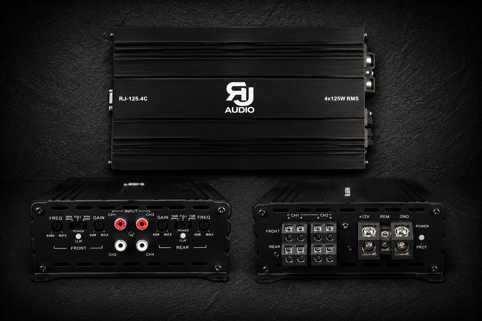 RJAUDIO RJ-125.4C 4x180W RMS
